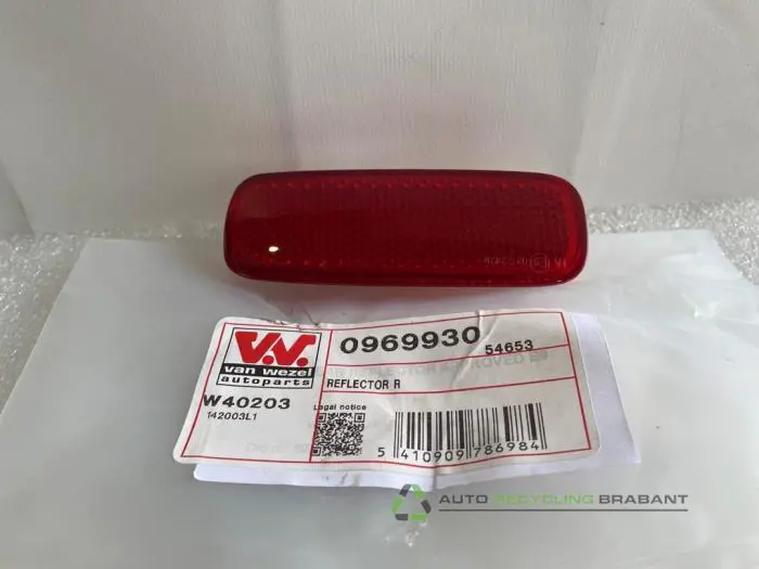 Bumper reflector rechts-achter Citroen Jumpy