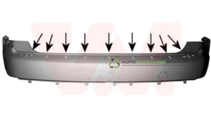 Stoßstange hinten Ford C-Max