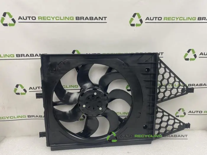 Cooling fan housing Skoda Fabia