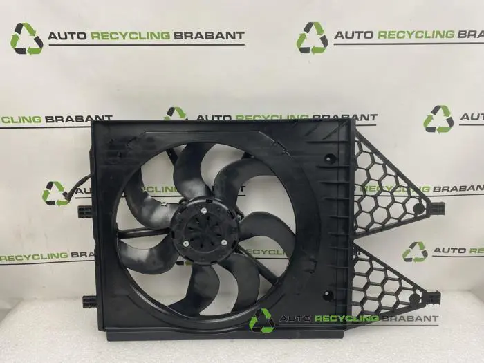 Cooling fan housing Skoda Fabia