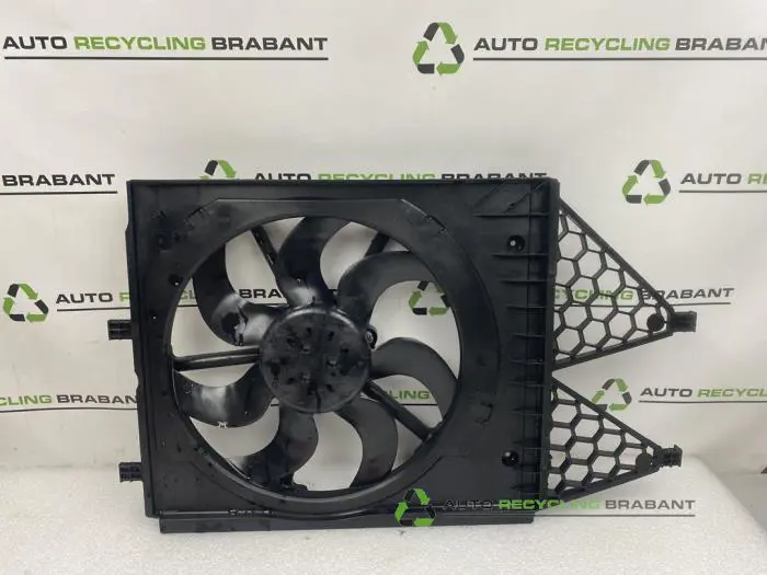 Cooling fan housing Skoda Fabia